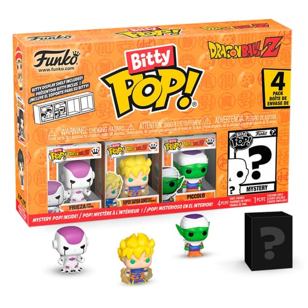 Bitty POP Dragon Ball Z Kid Buu vinylfigur, 4-tommer samleobjekt
