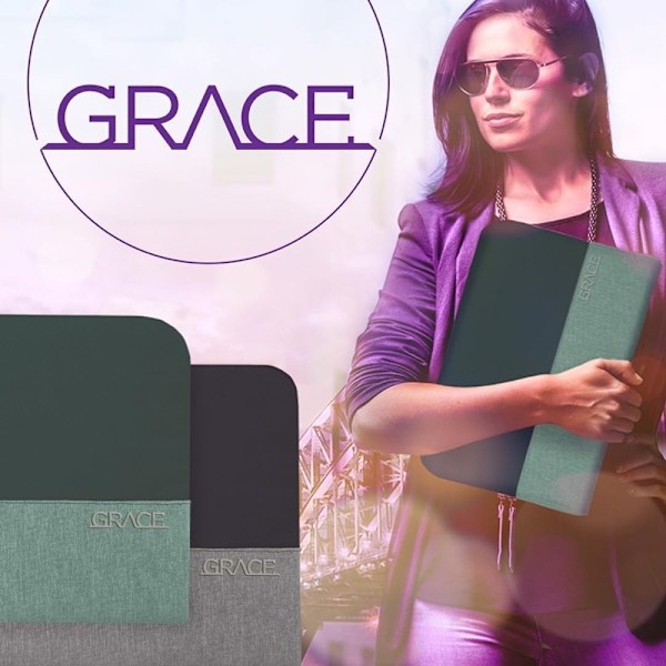 STM Grace - Sleeve til MacBook Pro 15" / Notebook 15" (skygrå)