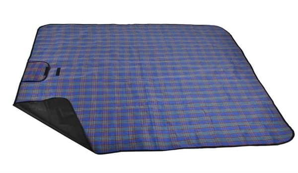 Picnicmåtte 145x180 basic - blå