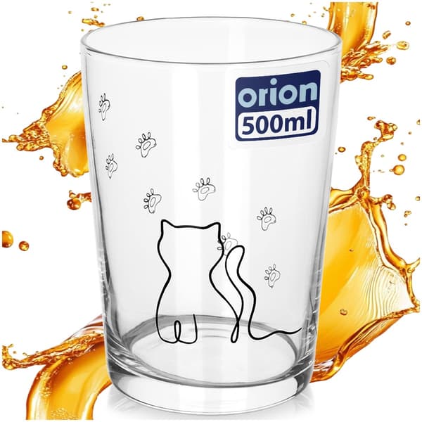 Kattglas, 500 ml