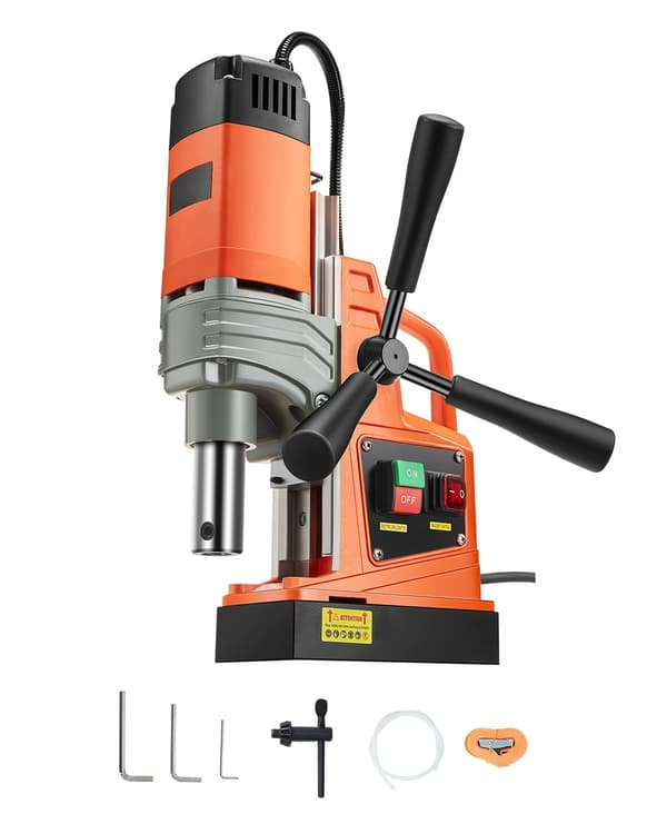 Magnetisk borrpress, 1300 W, 4 cm, 810 varv/min