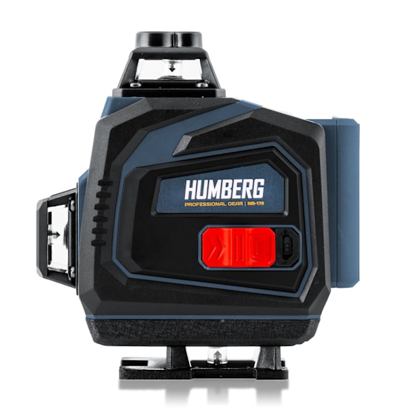 Cross-line laser i en kuffert + tilbehør Humberg HM-170