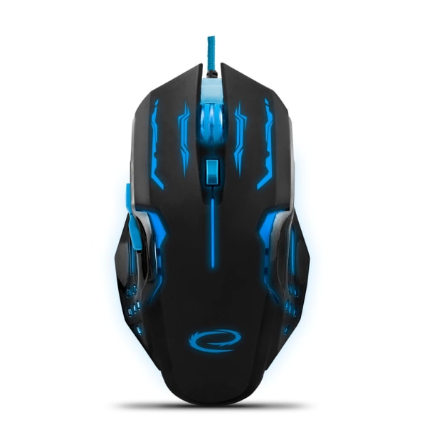 Esperanza Wired Mouse For Gamers 6D Opt. Usb Mx403 Apache blå