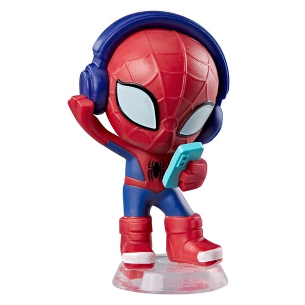 Spider-Man samlerfigurer i blindpose, 12 figurer