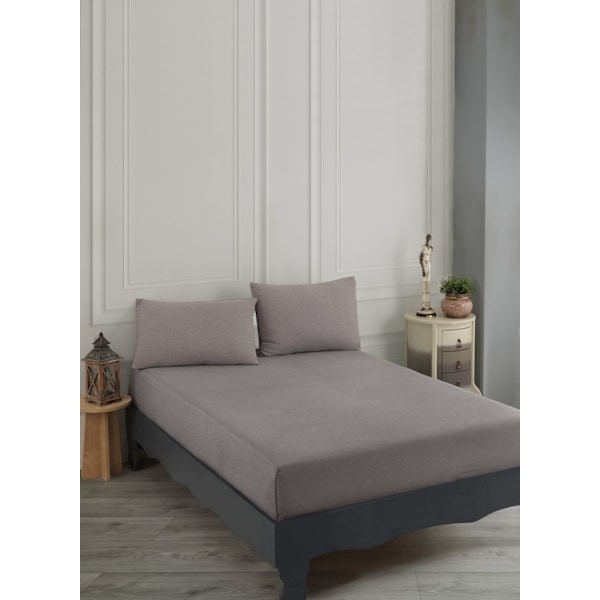 Double Sheet Set Road Potlu - ruskea