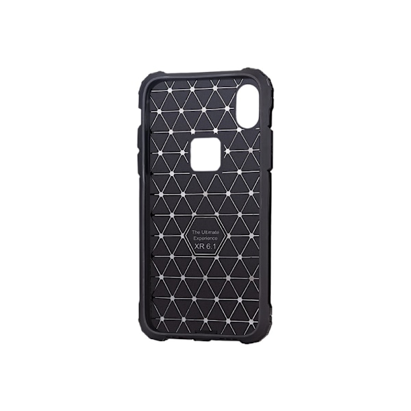 X-Shield Hard - Mobiltelefon Bagcover - Termoplastisk polyurethan (TPU) - Sort