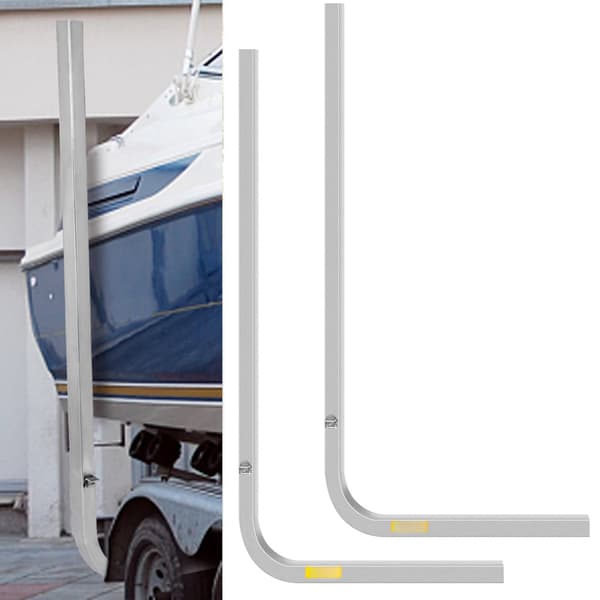 Bådtrailervejledninger, 46 tommer aluminium, justerbart par