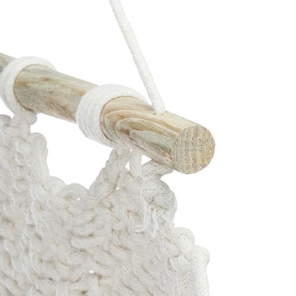 Zig-Zag Macramé seinäteline