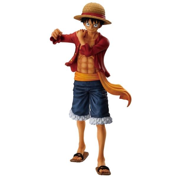 One Piece Monkey D. Luffy Ichibansho figur, 24 cm samleobjekt