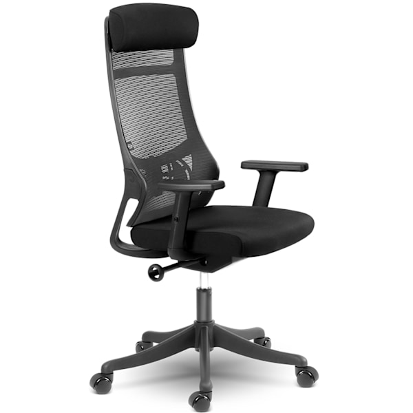Ergonomisk kontorstol med micro mesh, Sofotel Brema, sort