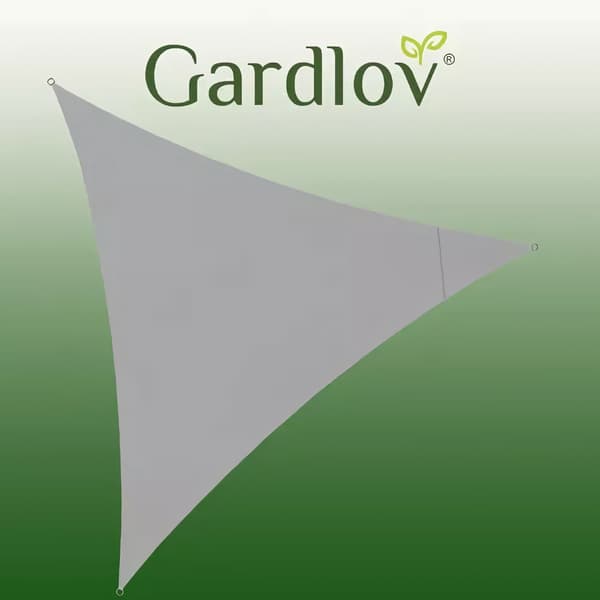 Varjostuspurje 3x3x3m harmaa Gardlov 23147