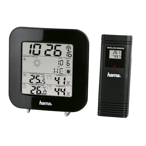 HAMA Vejrstation EWS-200 Sort