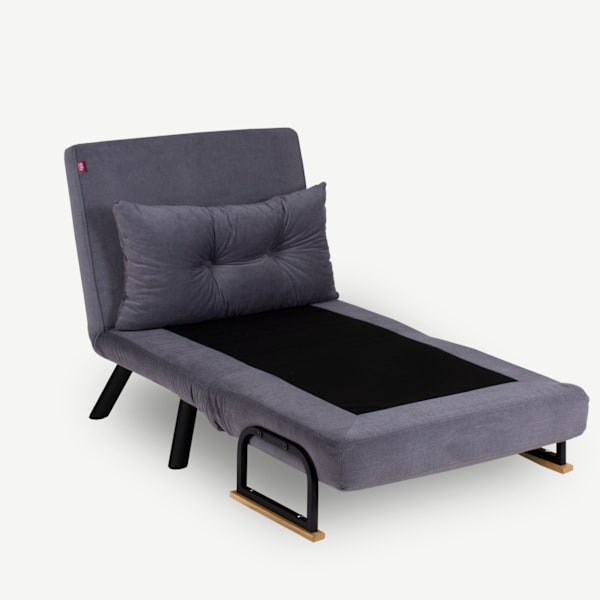 1-sædet sovesofa Sando Single - Grå