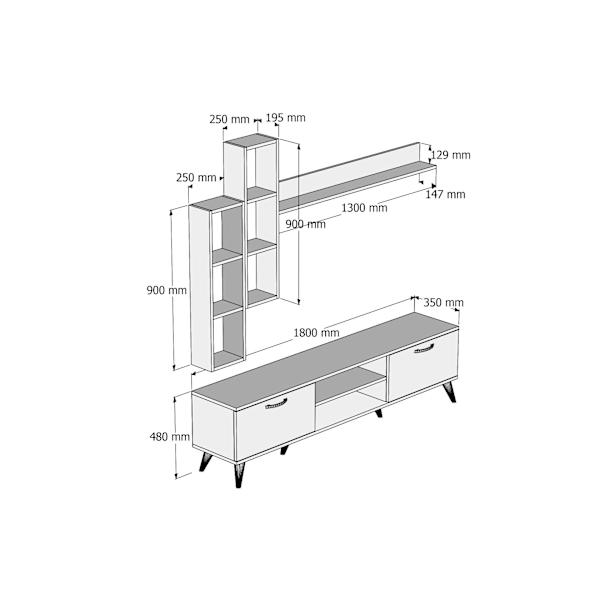 TV-enhet TVU0301