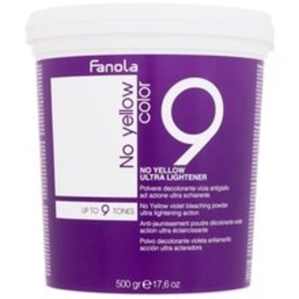 Fanola - No Yellow Color 9 Ultra Lightener 500.0g