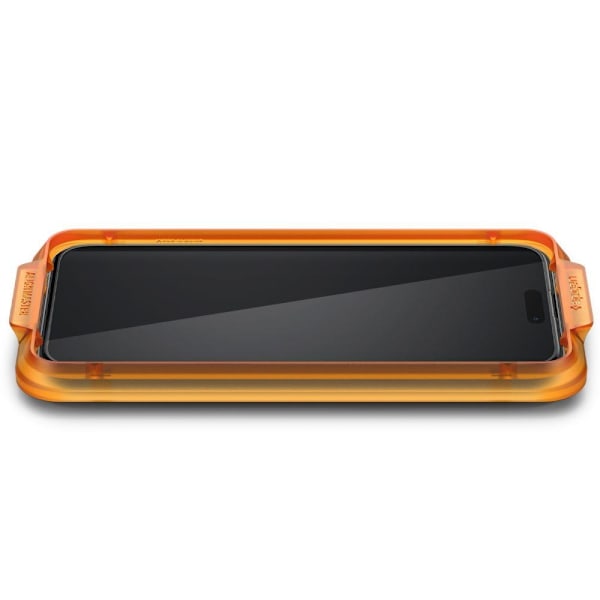 ALM Glass FC hærdet glas til iPhone 15 Pro Max sort - SÆT med 2 stk.