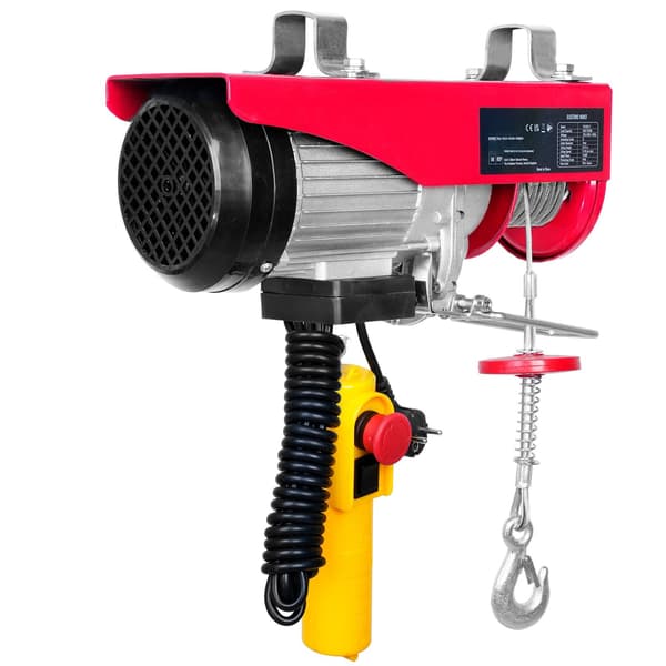 Elektrisk vinsch 600 kg, 220V 1150W, 12 m lyft