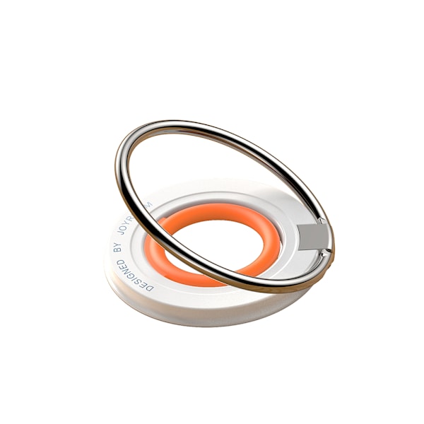 Magnetisk MagSafe fingerringtelefonhållare, orange