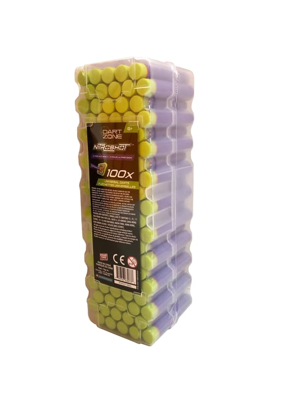 Dart Zone Pehmonuolet 100 Kpl Rasiassa