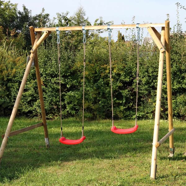 set med 2 vridbara krokar med karbinhakar