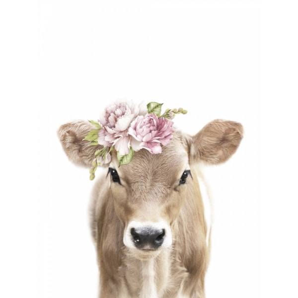 Floral Baby Calf - 50x70 cm