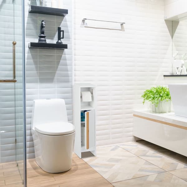 WC-rullan pidike