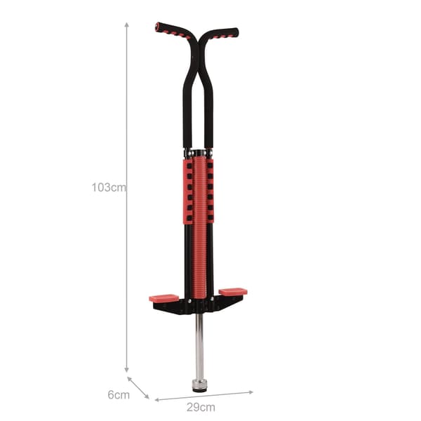 Pogo-käpp för barn, max 60 kg, utomhuslek