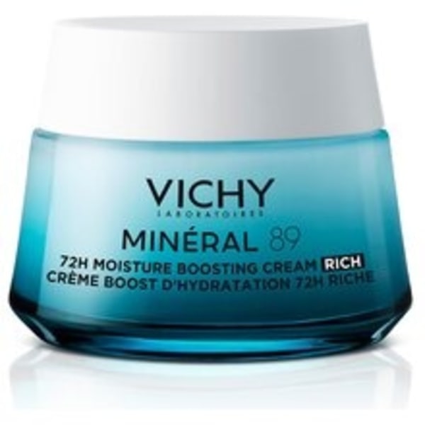 Vichy - Minéral 89 72H Moisture Boosting Cream Rich ( suchou pleť ) - Denní krém pro zvýšení hydratace 50ml