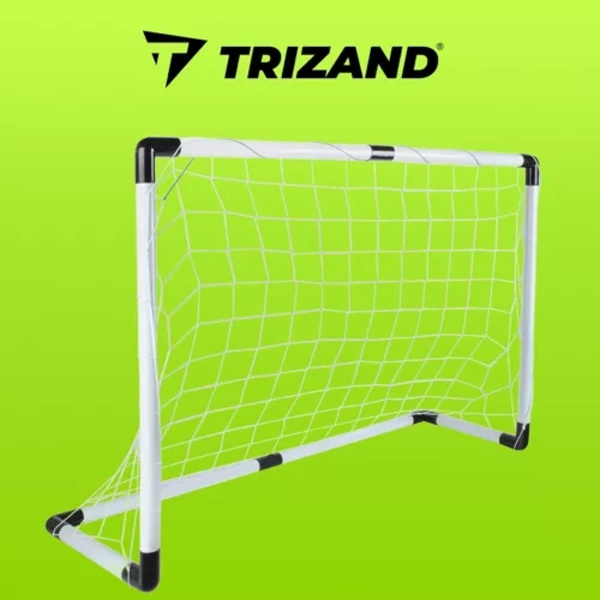 Fodboldmål + bold + pumpe 23459