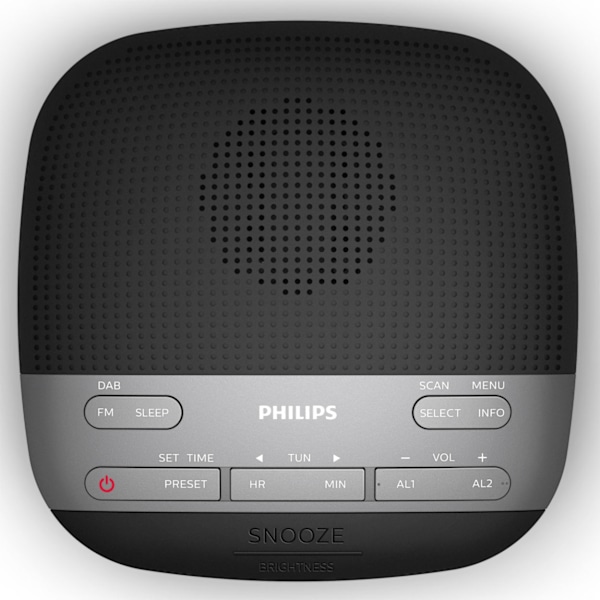 Digital DAB+/FM-klockradio Dubbla alarm