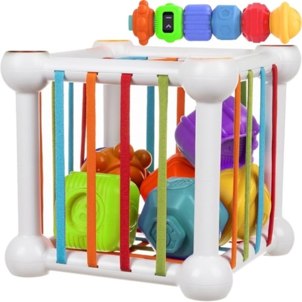 Kruzzel 20377 sensorisk kube sorterer