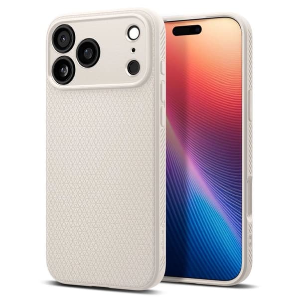 Spigen Liquid Air-skal till iPhone 17 Pro – Titan