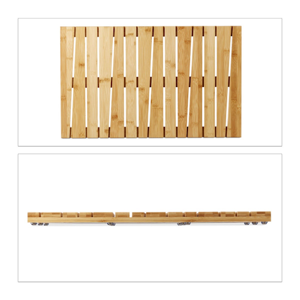 Bambu matta för badrum