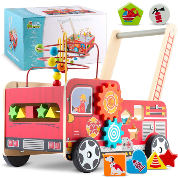 Trärullator pusher brandkår RK-873 Ricokids