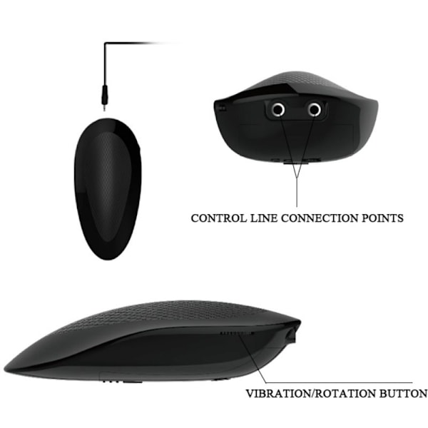 Baile - Oliver Realistisk Vibrator Med Rotationsfunktion