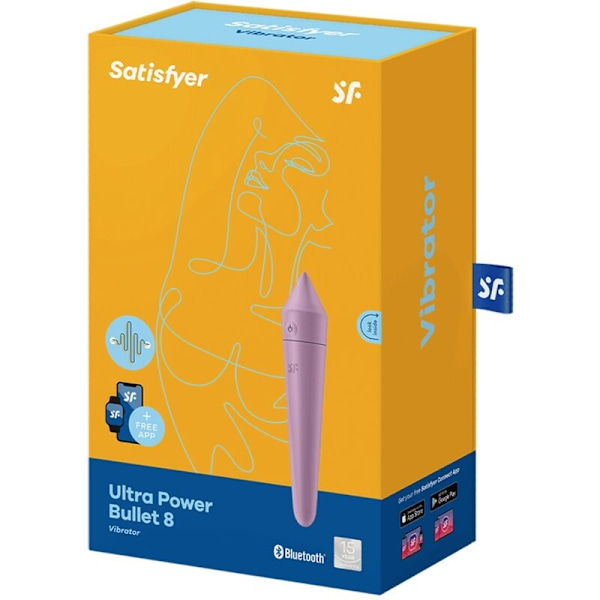Satisfyer - Ultra Power Bullet 8 Lilac