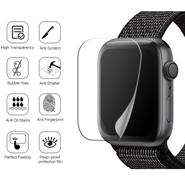 Näytönsuoja Apple Watch 3-pakkaus 44mm