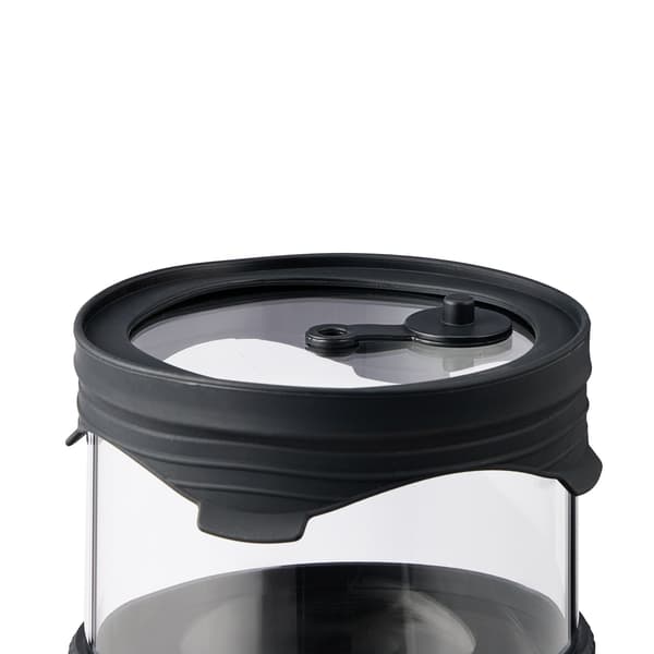 Opbevaringsglas med låg sæt af 3