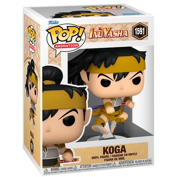 Inuyasha Koga Actionfigur, 6-tums samlarleksak