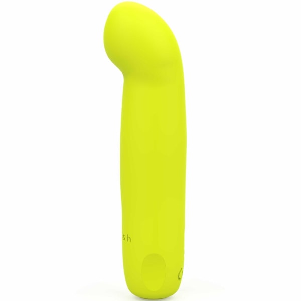 B Swish - Bcute Curve Infinite Classic Uppladdningsbar Silikon Vibrator Gul