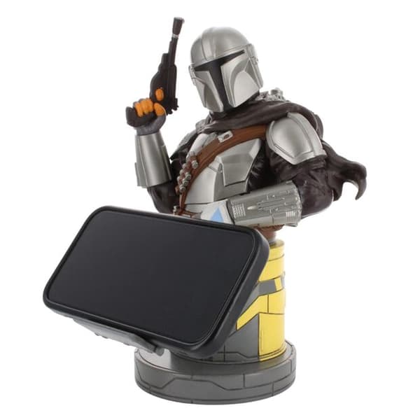 Star Wars The Mandalorian Bounty Hunter -hahmon kiinnitysteline Cable Guy 21cm