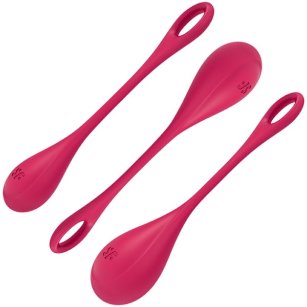 Satisfyer - Yoni Power 1 Träningsset Röd