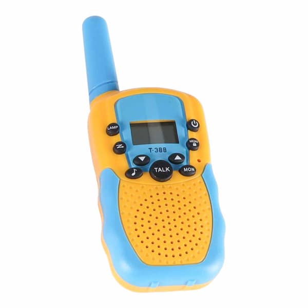 Walkie-talkies til børn, 2-pak, op til 3 km rækkevidde