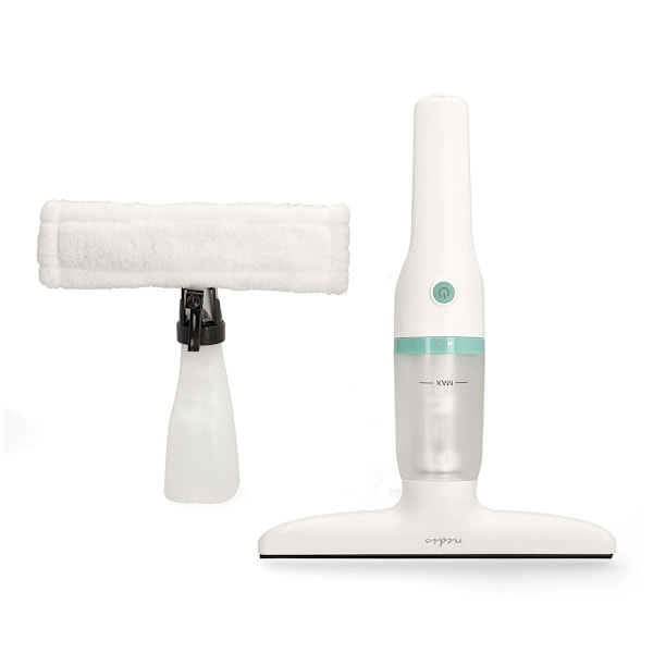 Fönsterdammsugare | 12 W | 1200 Pa | Kapacitet smutsvattentank: 60 ml | Avtagbar smutsvattentank | Grön/vit