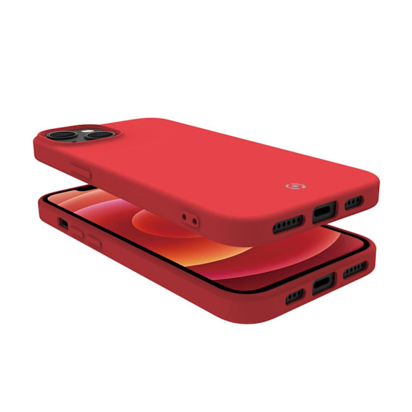 Cromo Soft rubber case iPhone 14 Röd