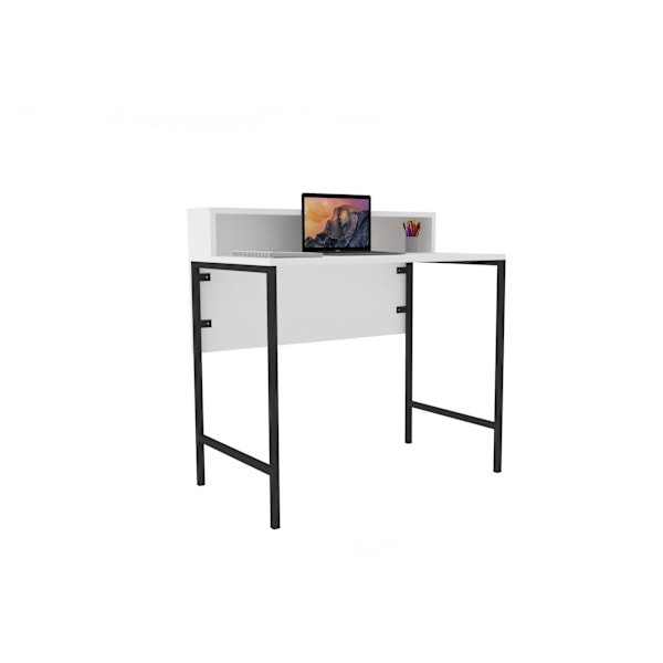 Study Desk Uso - Hvid, Sort