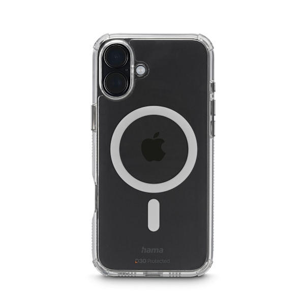 HAMA Extreme Protect MagCase iPhone 16 Plus läpinäkyvä