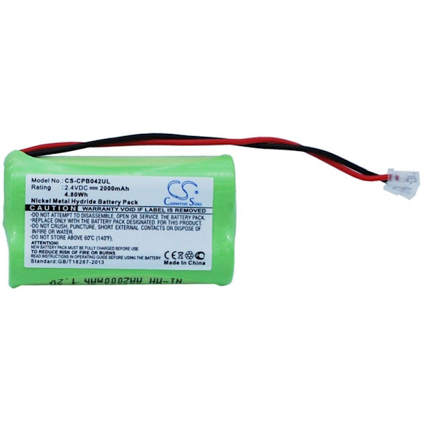 Batteri til Universal AA x 2 osv