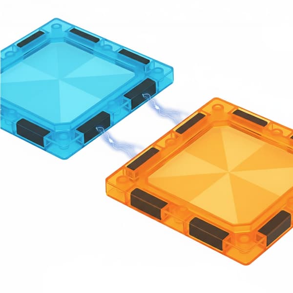 Magnetisk LED-kuglebane – 166 dele, 3D-bygning