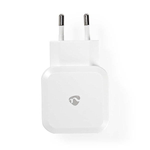 Väggladdare | 24 W | Snabbladdnings funktion | 2x 2.4 A A | Antal utgångar: 2 | 2x USB-A | Utan kabel | Single Voltage Output